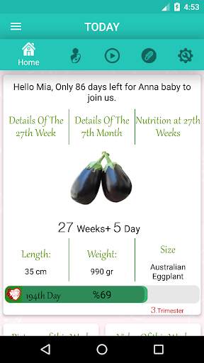 Pregnancy Week By Week screenshot 1