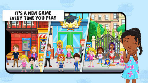 My Town World - Mega Doll City screenshot 7