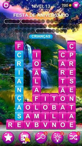 Pilha Palavras Pesquisa Jogo screenshot 3