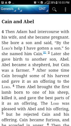 Holy Bible Good News Translation (GNT) screenshot 4