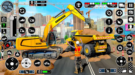 JCB Construction Games 3D screenshot 1