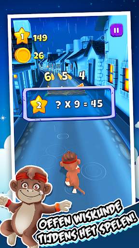 Toon Math Run: Wiskundige screenshot 2
