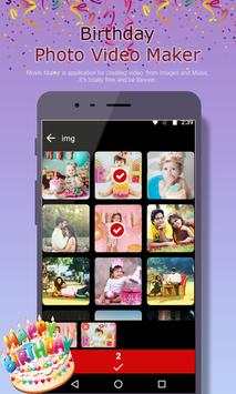 Happy wala Birthday video maker screenshot 2