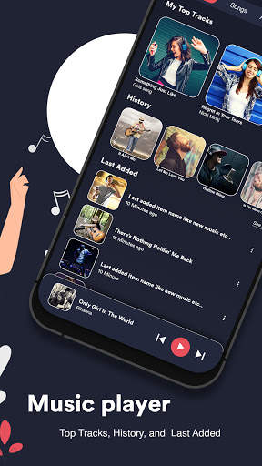 Music Player, audio Player, Equalizer, Amx Player screenshot 2