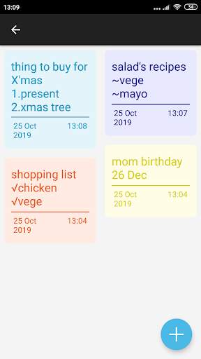 My Notes screenshot 2