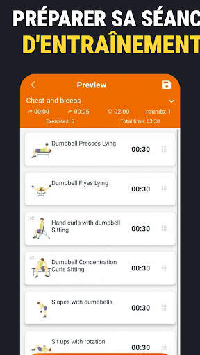 Exercices avec haltères screenshot 6