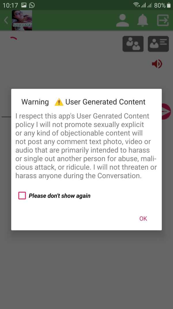 Live Talk - Free Text And Video Chat screenshot 4