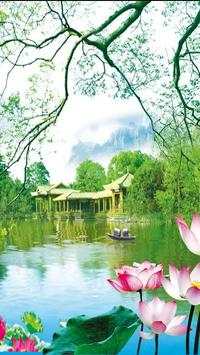 Lotus Ponds 3D Live Wallpaper screenshot 1