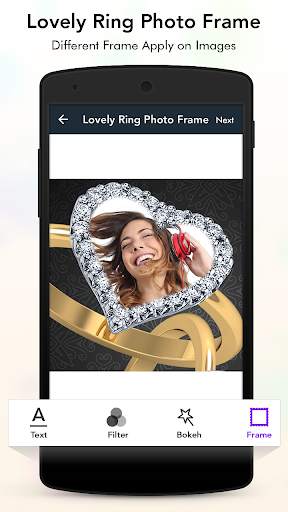 Lovely Ring Photo Frame скриншот 1