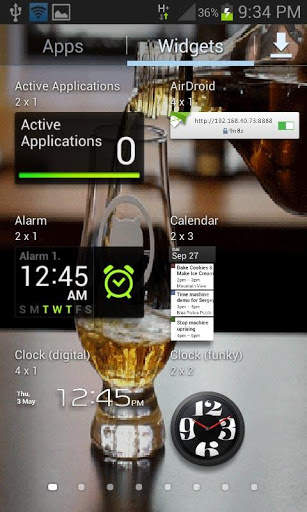 Drink Glass Live Wallpaper 3 تصوير الشاشة