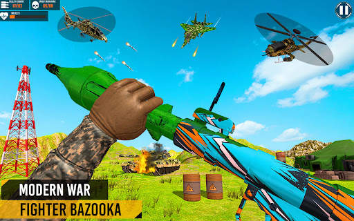 US Army Rocket Launcher Games screenshot 3