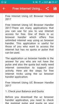 Best UC Browser Guide New Feature 2017 screenshot 1