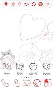 Love my kitty Launcher Theme screenshot 2