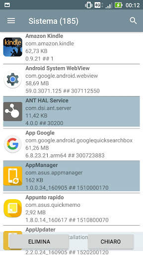 Gestore app di sistema screenshot 7