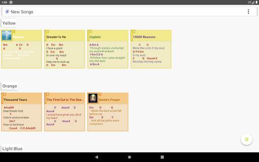 LyricsNote - Guitar Chords & Lyrics in a Notepad скриншот 12