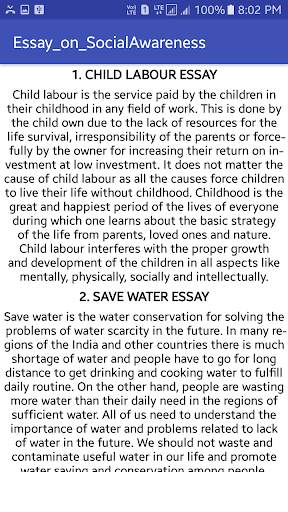 English Essays - using very easy words screenshot 4