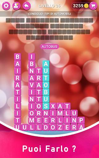 Parole Puzzle - Bellissimo gioco del vocabolario screenshot 6