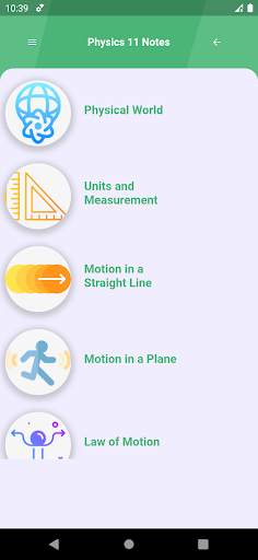 Class 11 Physics Notes 3 تصوير الشاشة