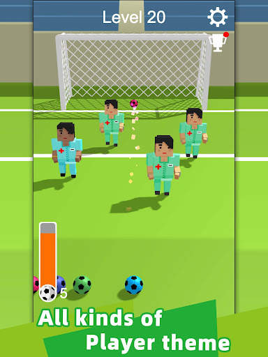 Straight Strike - Game tembakan sepak bola 3D screenshot 12