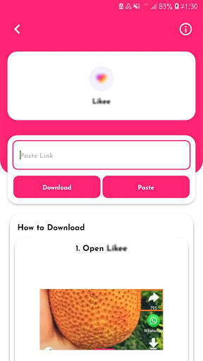 Video Downloader for Likee - No Watermark Like screenshot 1