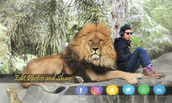 Lion Photo Editor screenshot 3