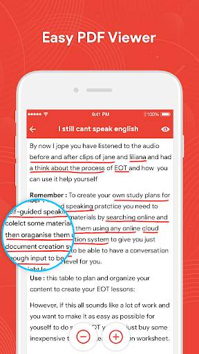 PDF Reader 2020 – PDF Viewer, Scanner & Converter screenshot 1