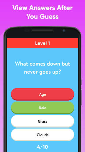 Riddle Quiz скриншот 2