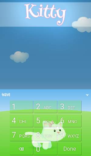 Kitty Animated Keyboard   Live Wallpaper screenshot 5