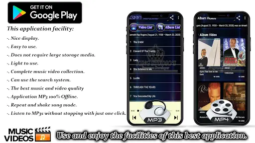 KENNY ROGERS Offline MP3 & Video Album Collection screenshot 2