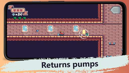 King vs Pigs : Collecting gems screenshot 2