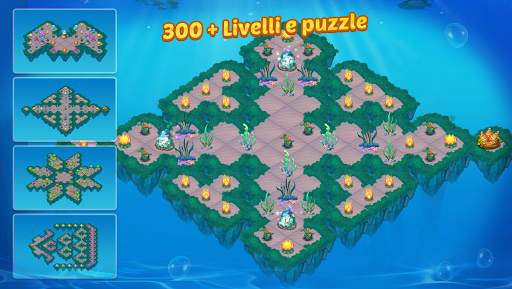 Merge Mermaids-magic puzzles screenshot 4