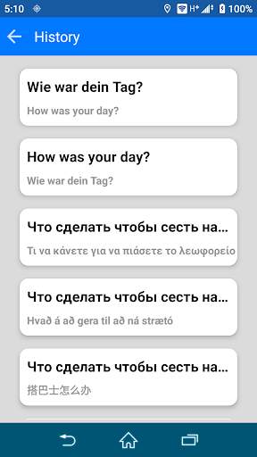 Text translator, voice translator screenshot 3