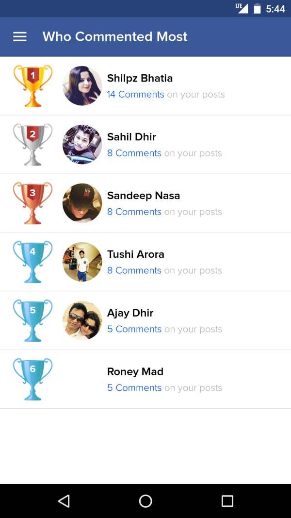 Best Friends for Facebook screenshot 3