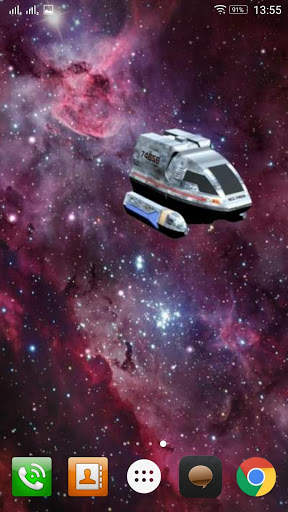 Space Travel Live Wallpaper screenshot 5
