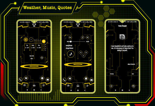 Devicefull Launcher - hitech screenshot 3