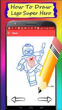 How to Draw Lego Super Hero screenshot 3