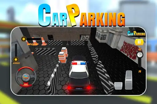 Police Car Parking- Car Driving Games screenshot 6