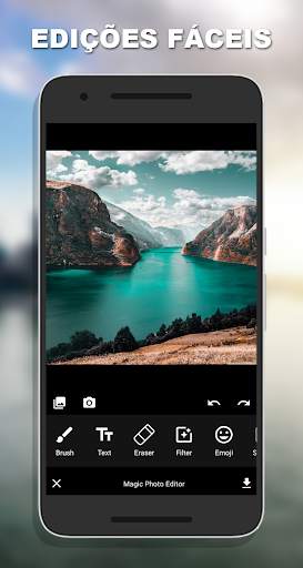 Magic Photo Editor: Add filtro, adesivo, texto... screenshot 2
