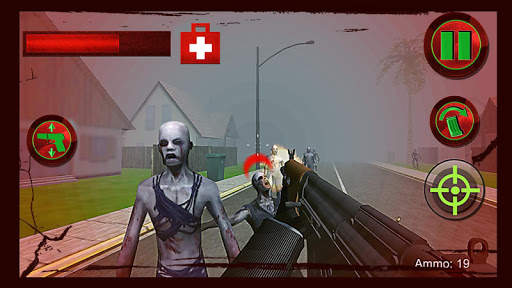 Zombie Defense: Dead Target 3D screenshot 3