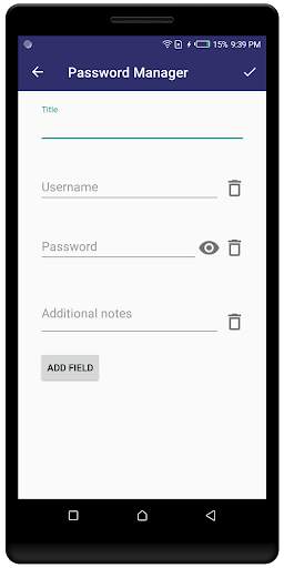 Simple Password Manager screenshot 5