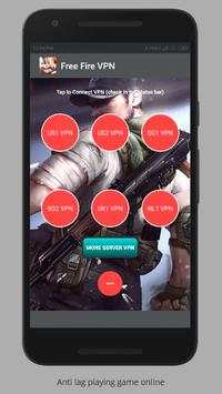 Free Fire VPN - Anti Lag Gaming screenshot 2