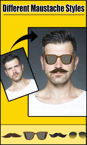 Men beard and hair photo editor – Mustaches screenshot 3
