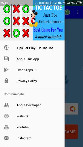 Tic Tac Toe - Free Puzzle Game App, Just For Fun screenshot 2