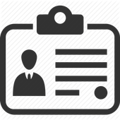 Fake identity generator icon