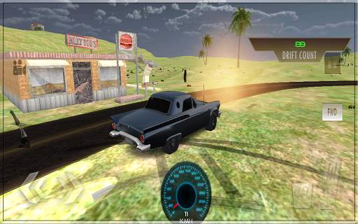 American Retro car 3d स्क्रीनशॉट 4