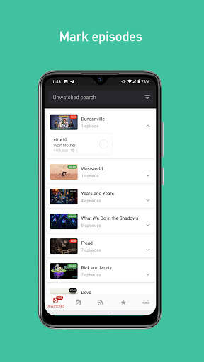 MyShows — TV Shows tracker screenshot 1
