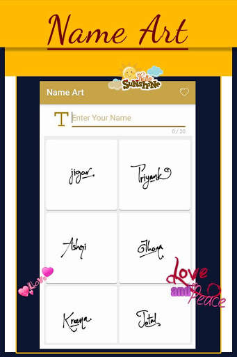 Name Art Maker - Calligraphy Name Maker screenshot 2