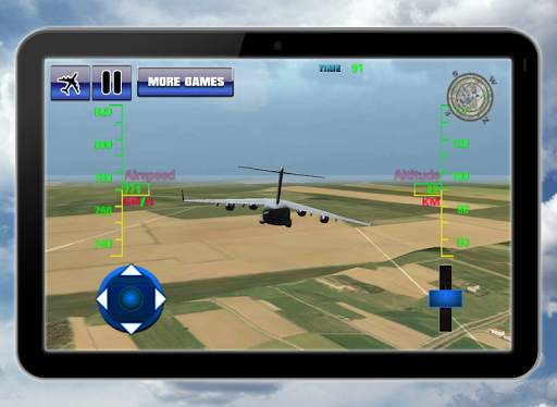 Transport plane simulator 3D! скриншот 5