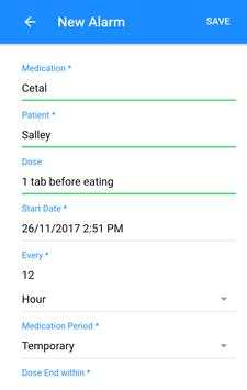 Medication Alarm screenshot 2