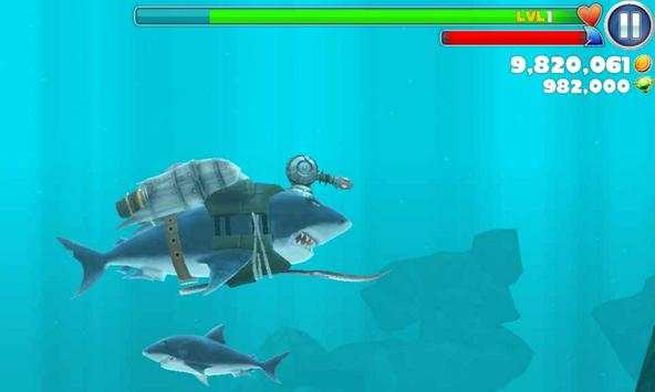 Unlimited Coins Hungry Shark screenshot 1